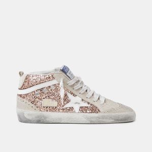 ISO - pink gold glitter golden goose midstar